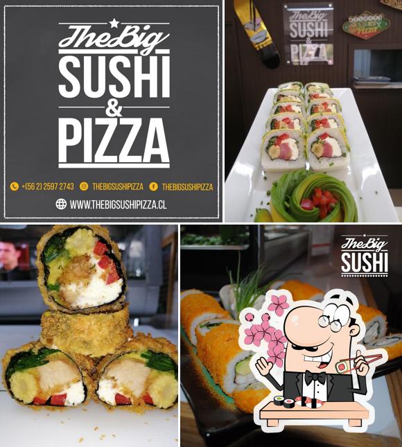 The Big Sushi Pizza