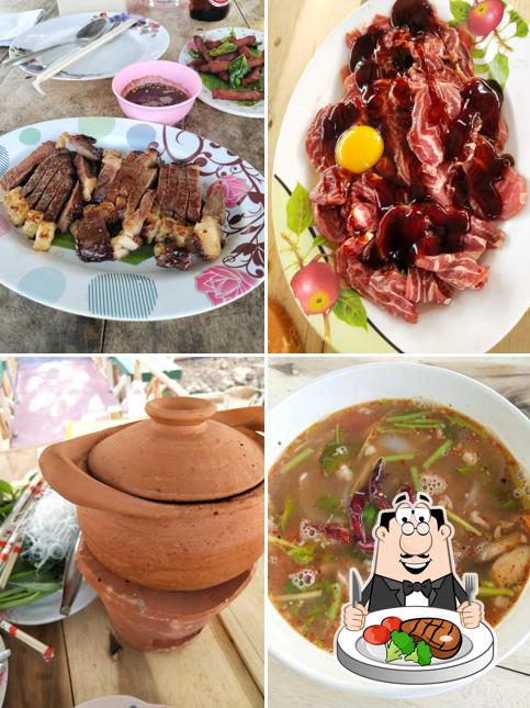 น่องลายจุ่มแซ่บ บ้านจ่า บางระจัน