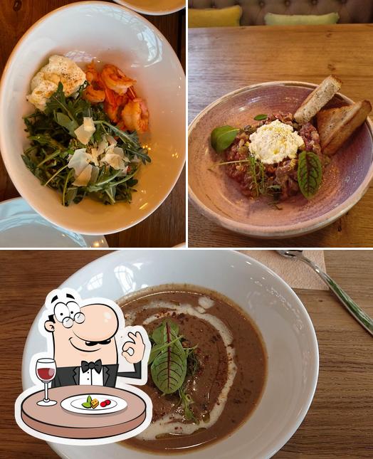 Еда в "Osteria Mario"