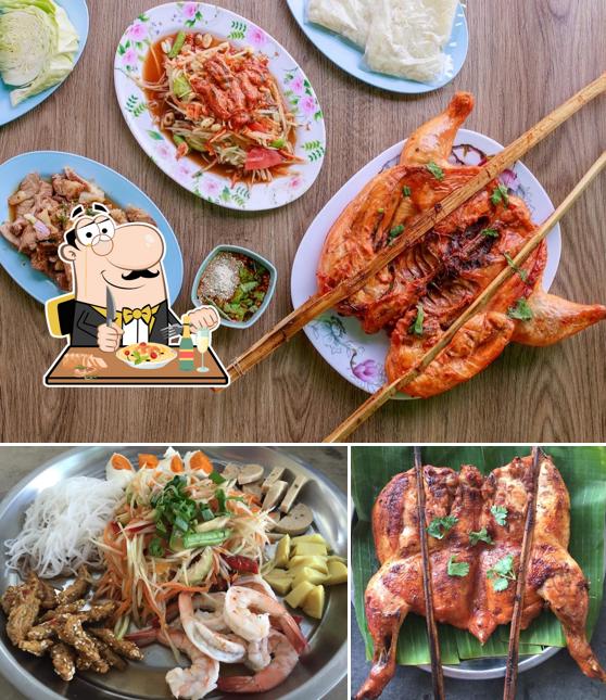 ร้านส้มตำไก่ย่างวิเชียรลูกลาว