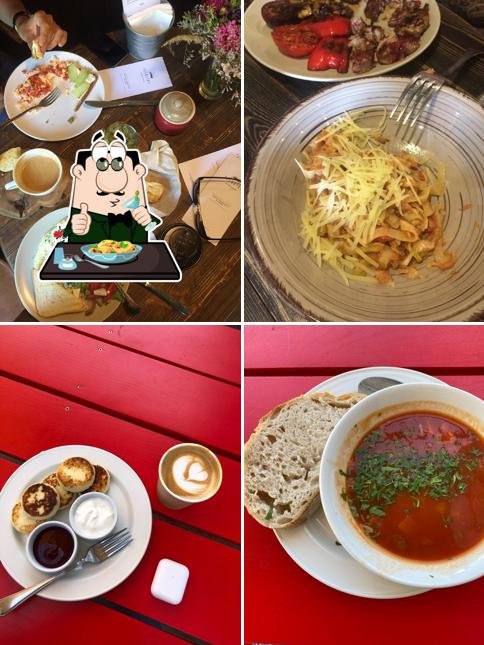 Еда в "Розмарине"