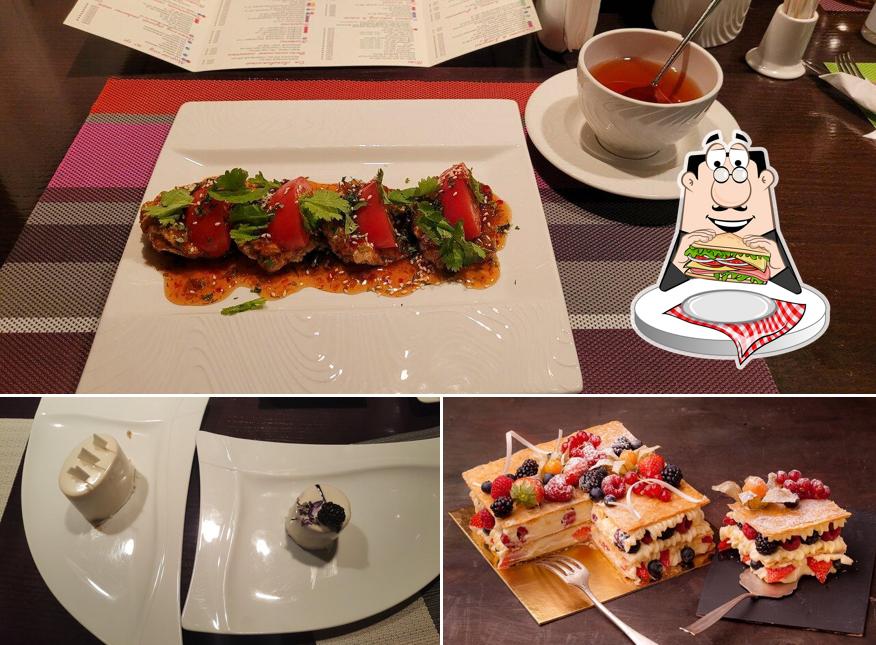 Клубные сэндвичи в "Кондитерской Олеге Ильиной"