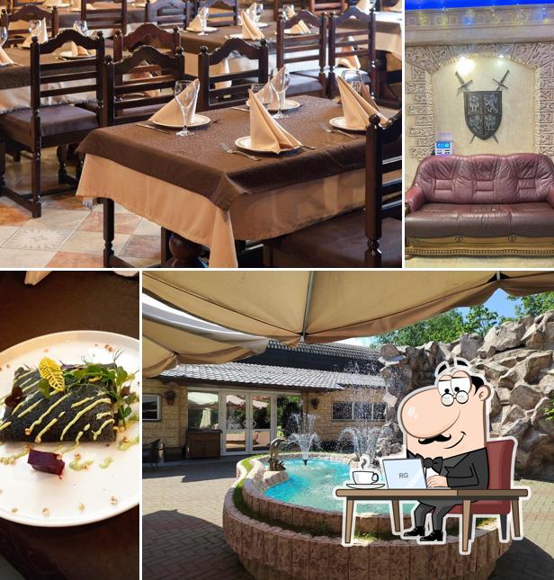 Посмотрите на внутренний интерьер "Рандеву"