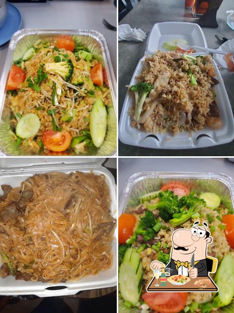 Asian Express on Hope Mills Rd Next to Browns Auto World.