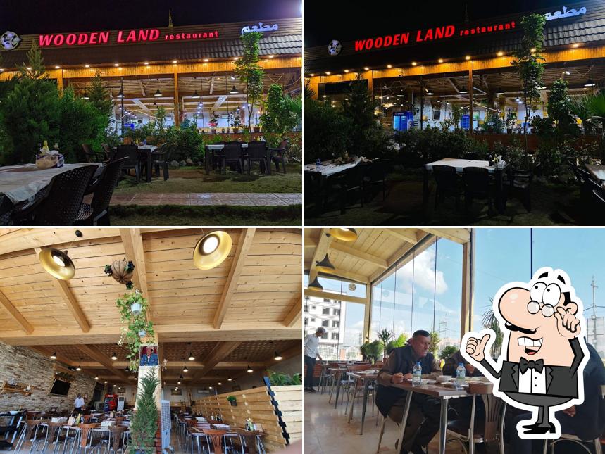 Wooden land restaurant