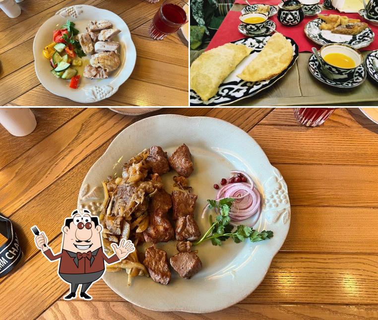 Еда в "Чайхоне Бае"