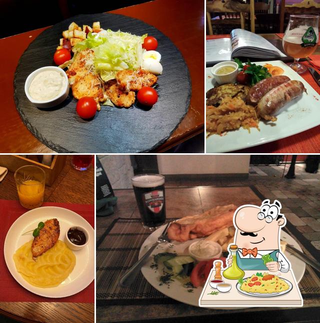 Блюда в "Пабе "Локе Стоке""