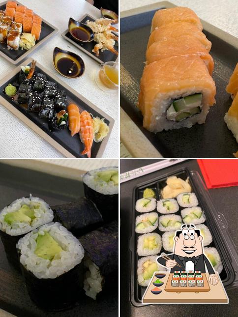 Закажите разные сеты суши