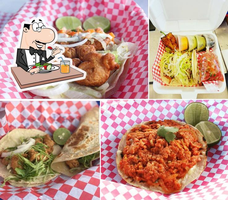 Tacos de camarón El Crustaceo