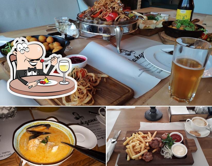 Еда в "Гражданах отдыхающих"