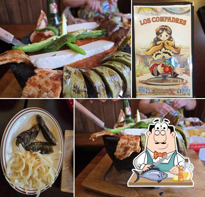 Los Compadres Mexican restaurant bar 2