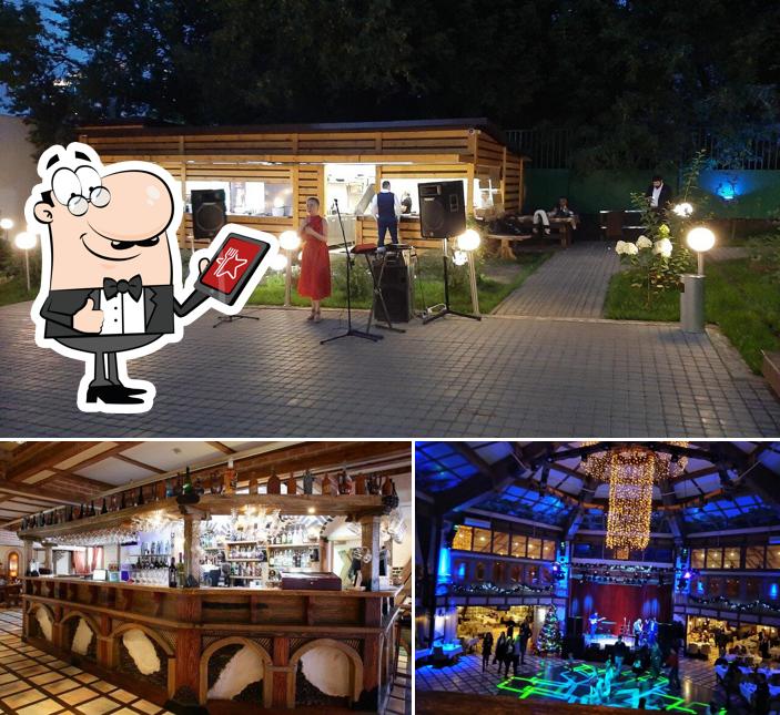 В Бакинский бульвар есть внешнее оформление, барная стойка и многое другое