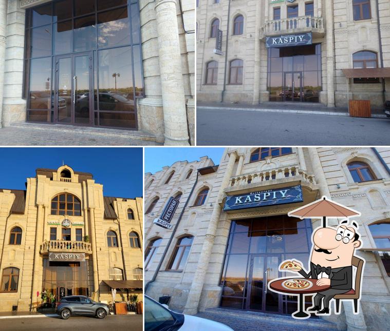 Внешнее оформление "Ресторана "Каспий""