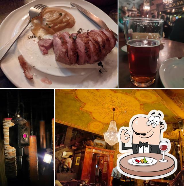 Блюда в "The Black Swan"