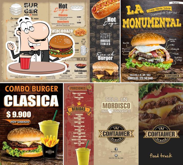 THE CONTAINER BURGER