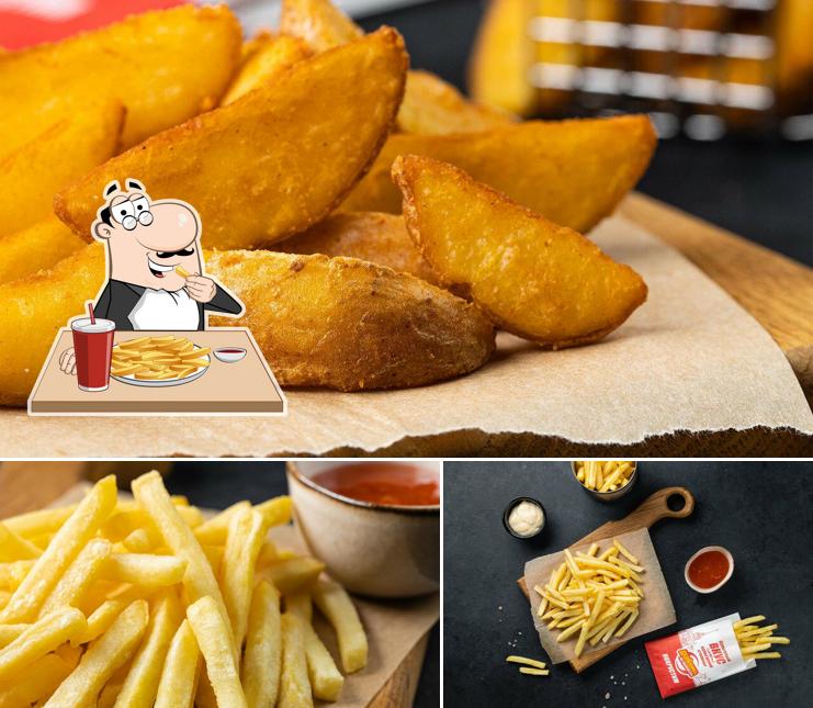 Картофель фри в "Шаверма по-питерски"