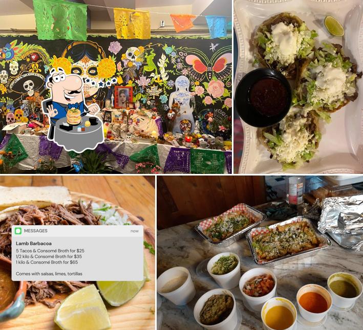 Еда в "Hacienda Santa Teresa"