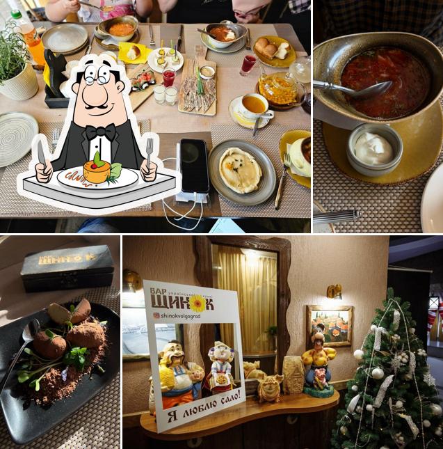 Еда в "Баре Шинок"