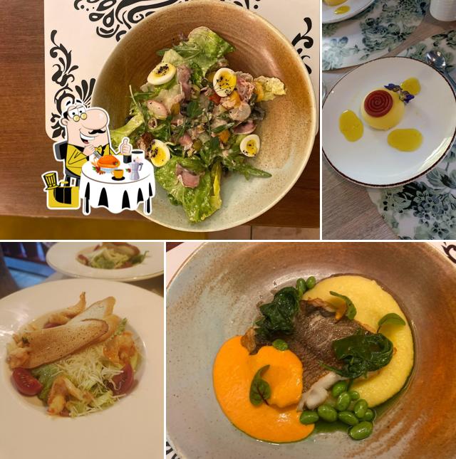 Блюда в "Эрмитаже"