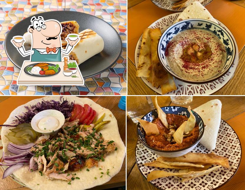 Еда в "Laffa Laffa"