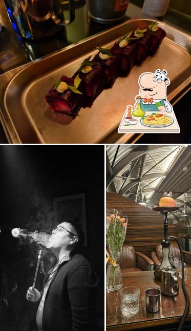 Еда в "Ресторане НООКАН BOX Aviator"