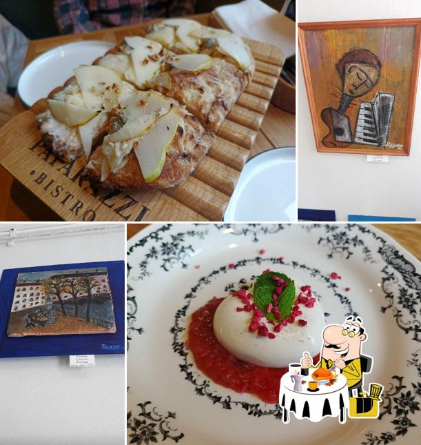 Еда в "Папарацци"