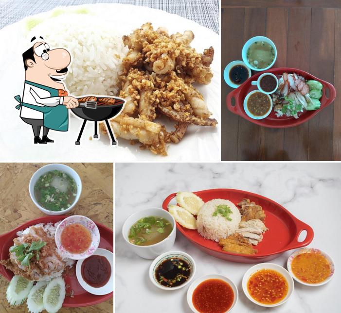 ตามสั่ง ข้าวมันไก่ บ้านเขียว