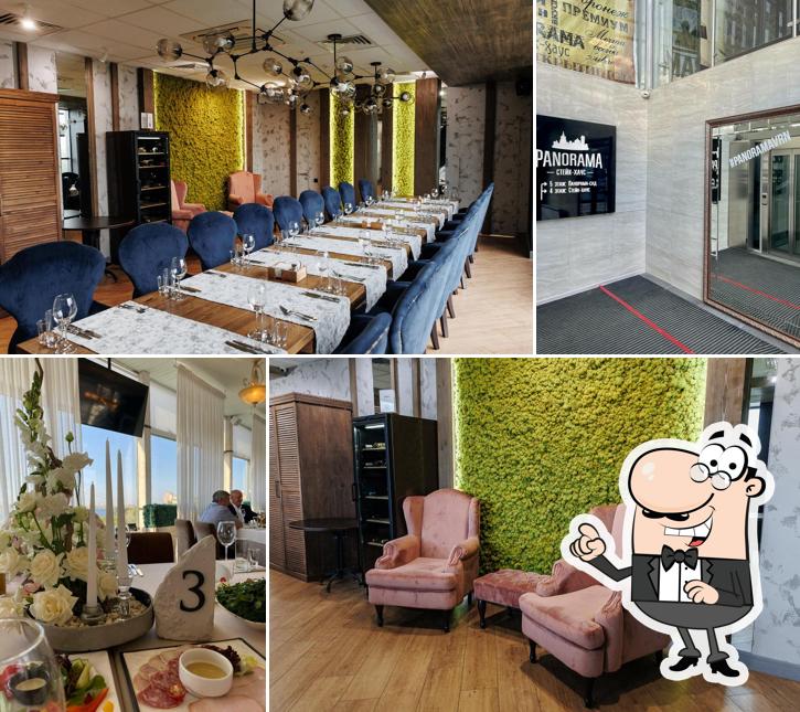 Интерьер "Стейк-Хауса Panorama"