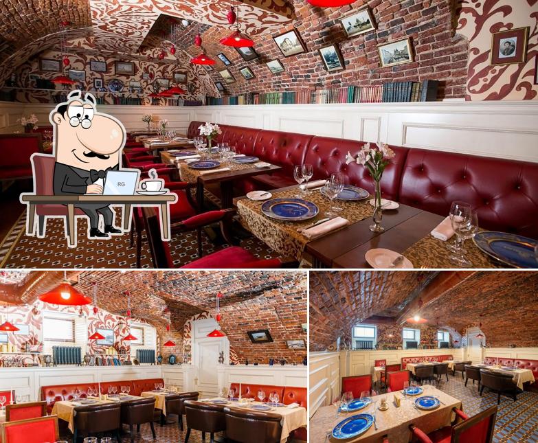 Интерьер "Марии Карлотта в отеле Дворец Трезини"