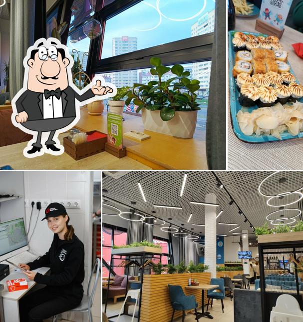 Интерьер "ПиццаФабрики"