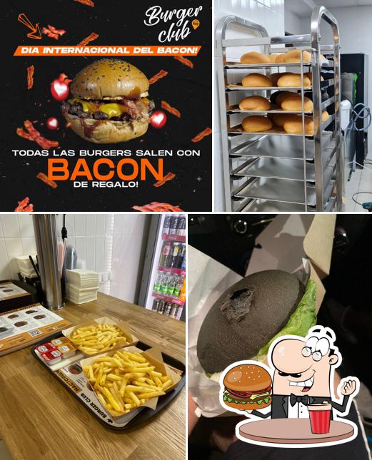 Гамбургер в "Burger club"