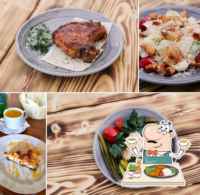 Блюда в "Причале"