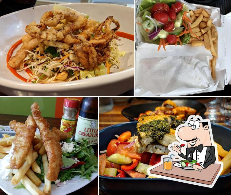 Redfish, Fish, Chips & Grill