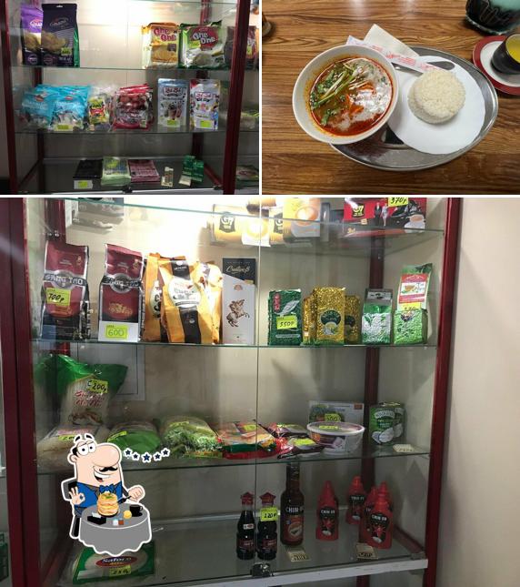 Блюда в "Кафе вьетнамской кухни Халонг"