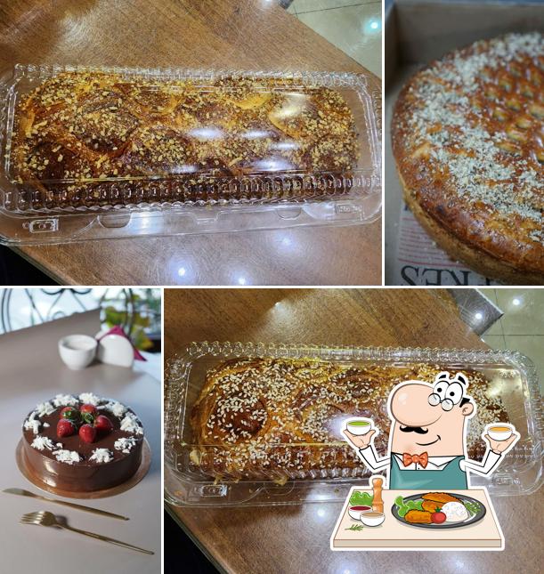 Еда в "Выпечке Тулуза"