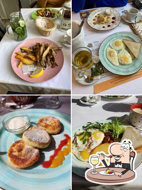 Еда в "Ресторане Квартира № 162"