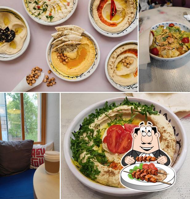 Еда в "Абу Гош"