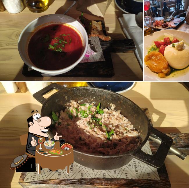 Блюда в "Сыроварня"