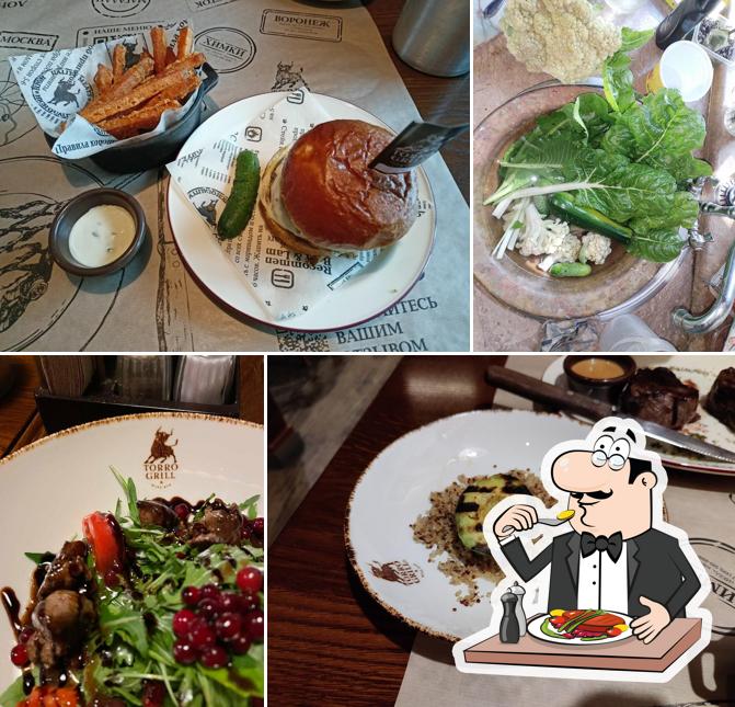 Еда в "Торро Гриль"