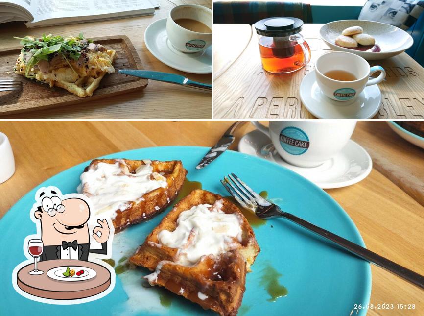 Еда в "Кофе Кейк"