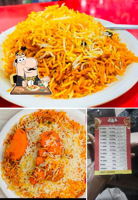 Karachi Nasseb biryani and murgh pulao