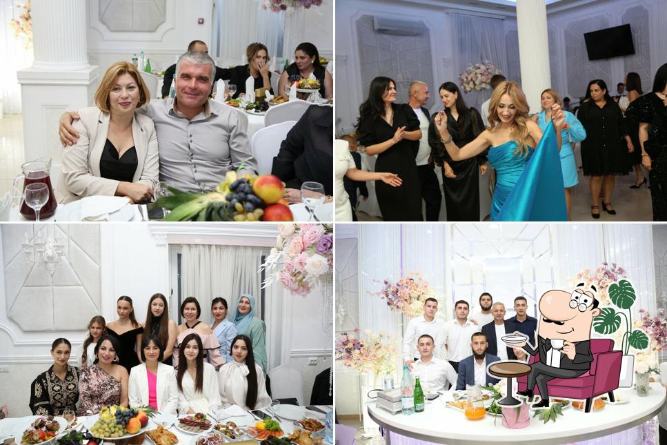 Посмотрите на внутренний интерьер "Ресторана "Янгиюль""