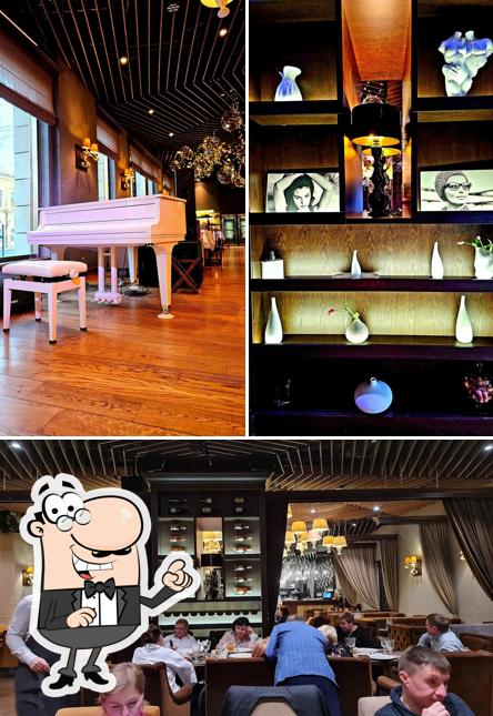 Интерьер "Бурбона"