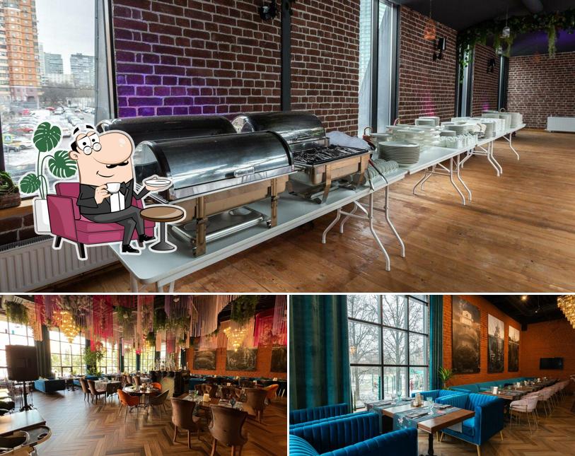 Интерьер "Mansard restaurant and hall"