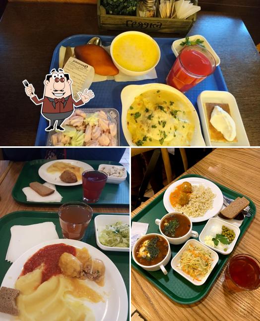 Блюда в "Ромштексе По-домашнему"