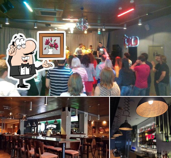 Внутреннее оформление и напитки - все это можно увидеть на этом изображении из Тусэ