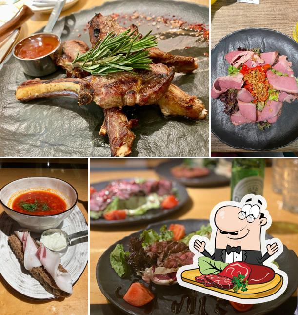 "The Бык" предлагает мясные блюда