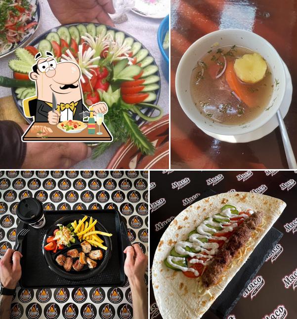 Мясо на углях