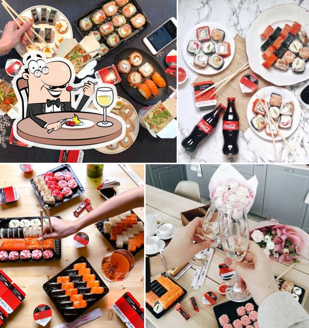 Блюда в "Суши-Маркет"