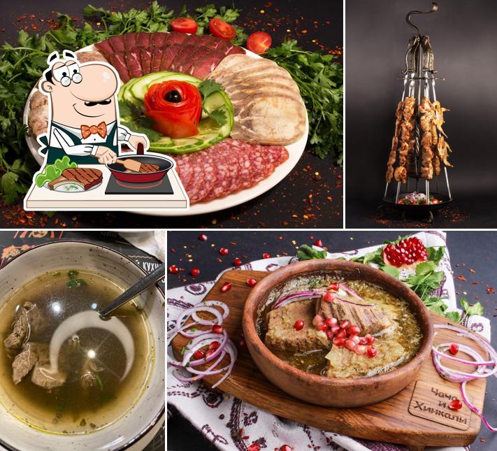Чача и хинкали